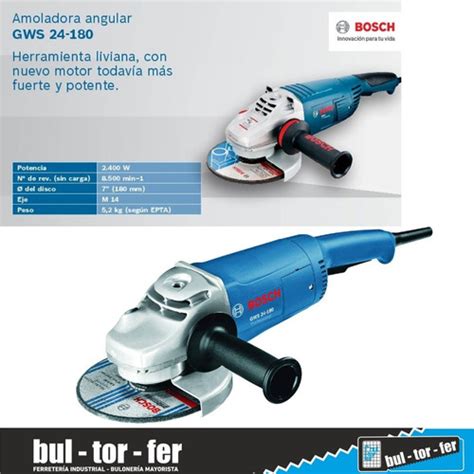 Amoladora Angular Mm Bosch W Gws Bul Tor Fer