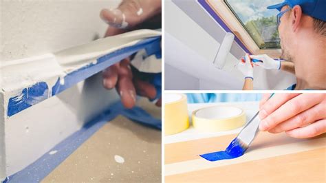 how long to let paint dry before removing tape