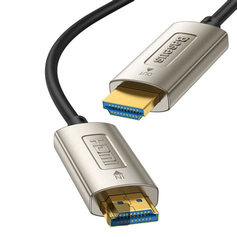 Baseus Online Baseus High Definition Series Optic Fiber Hdmi To Hdmi