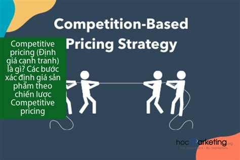 Competitive pricing Định giá cạnh tranh là gì Các bước xác định giá