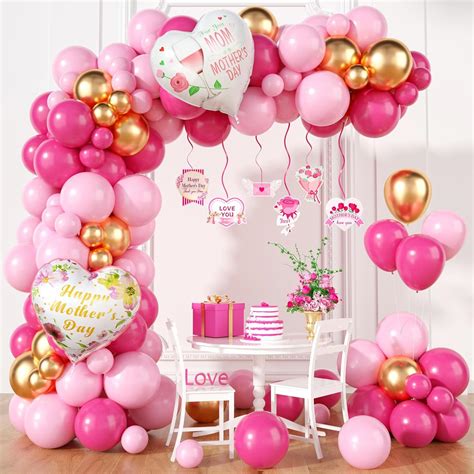 Mothers Day Balloon Arch Kit Mothers Day Decorations Hot