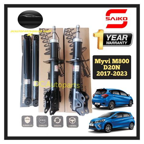 SAIKO SHOCK ABSORBER PERODUA MYVI 1 3 1 5 D20N M800 2018 2023 FRONT