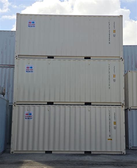 New Shipping Containers for Sale | Freshly Built & Certified - Miami