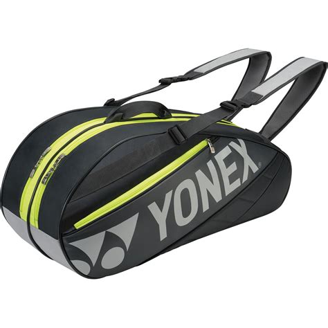 Yonex Tournament Racket Bag Bag Ex Dark Grey Tennisnuts