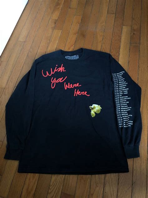 Travis Scott AstroWorld Merch Long Sleeve | Grailed