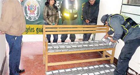 Decomisan 49 kilos de clorhidrato de cocaína PERU CORREO