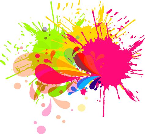 ink brush watercolor painting paint splash png