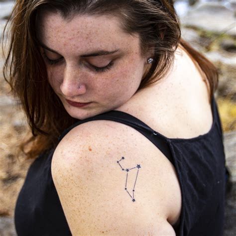 leo constellation tattoo 9