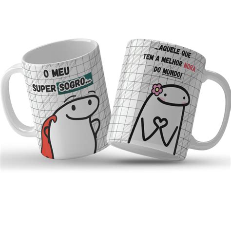 Caneca Para Sogro Divertida Personalizada Flork Meme Divertida Super