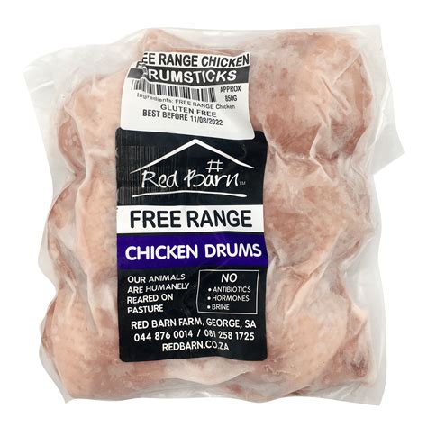 Red Barn Chicken Drumsticks Avg 800g Wildsprout