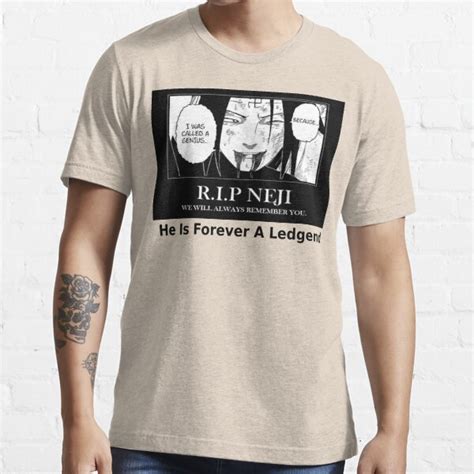 The Legend Neji Hyuga T Shirt By Kingsplat1000 Redbubble