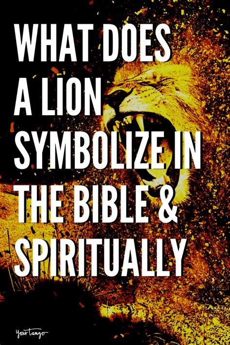 Lion Symbolism The Spiritual Meaning Of Lions Artofit