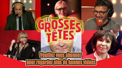 Blagues Drôle Compilation Le Best of des Grosses Têtes du dimanche 7