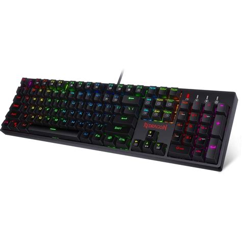 Teclado Gamer Redragon Surara PRO RGB Black SwitchBrown