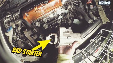 Start On Honda Civic How To Replace Civic Honda Starter