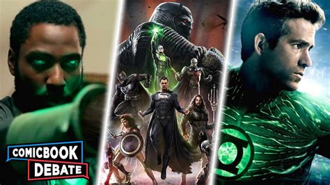 Green Lantern In Zack Snyder S Justice League Ryan Reynolds Back For