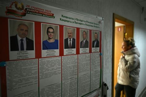 Polls Open In Belarus With Lukashenko Set To Extend 30 Year Rule