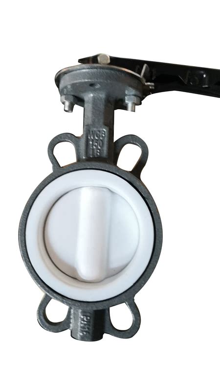 CE Customized DN80 Manual Nylon Butterfly Valve With Handwheel