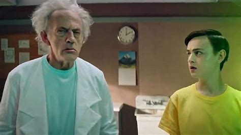 Rick And Morty Live-Action Promo Brings In Christopher Lloyd As Rick - SlashGear