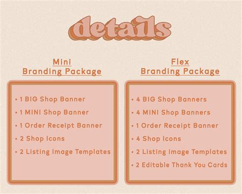 Western Boho Etsy Branding Package Etsy Shop Banner Designs Etsy