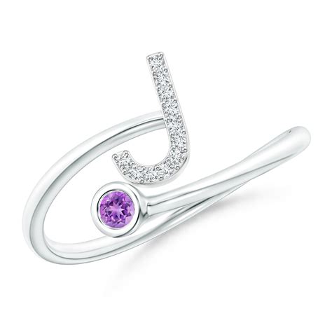 Shop Amethyst Promise Rings for Women | Angara