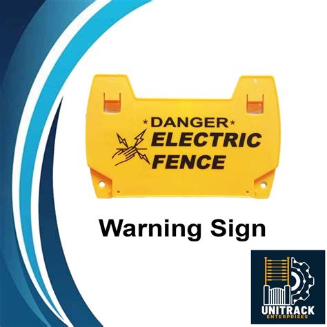 Th Yyz Warning Sign Unitrack Electric Fences Philippines