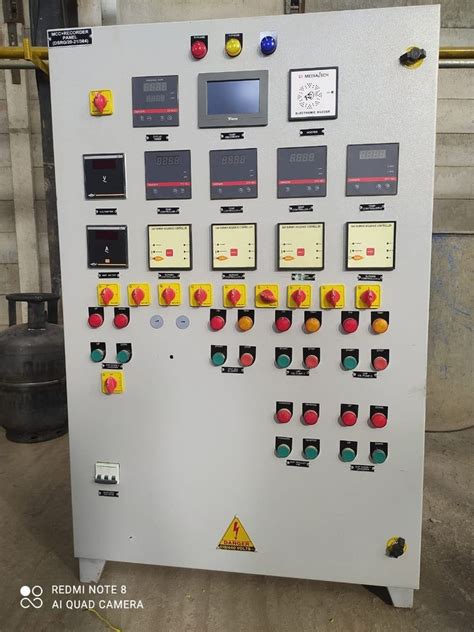 Three Phase 415 V Mcc Electrical Control Panel For Cylinder Plant