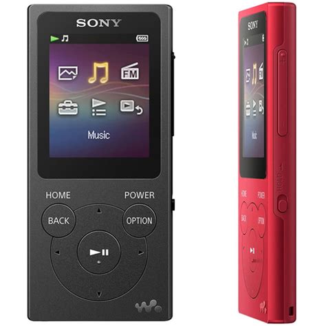 Sony NW-E394 8GB Walkman Digital Music MP3 Audio Player - Black ...