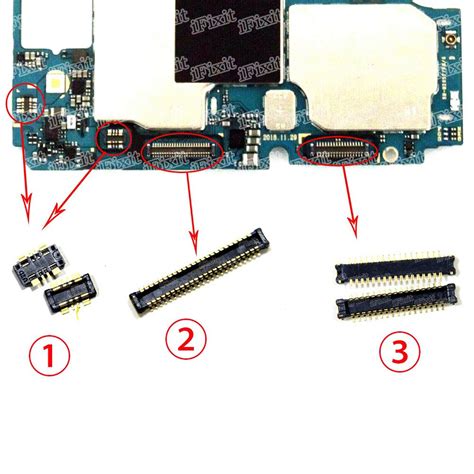 Pcs Pcs Lcd Fpc Connector Samsung Galaxy M M Usb