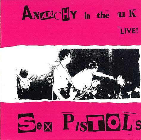 Sex Pistols Anarchy In The UK Live CD Discogs