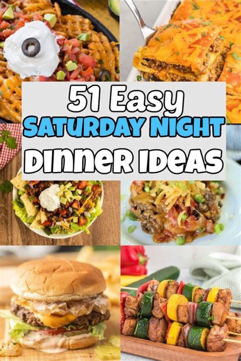 Quick Saturday Night Dinner Ideas Eating On A Dime