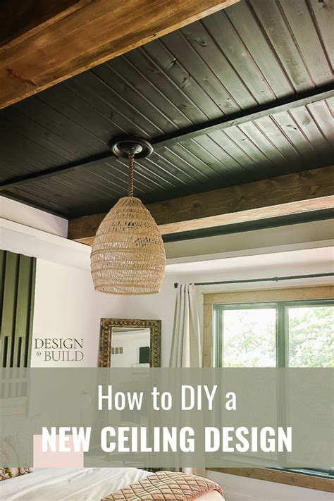 How to DIY a New Ceiling Design | New ceiling design, Ceiling design ...