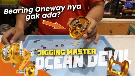 DUAL DOCKING SYSTEM Maintenance Reel Jigging Master Ocean Devil