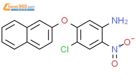 313223 84 6 4 chloro 5 naphthalen 2 yloxy 2 nitroanilineCAS号 313223 84