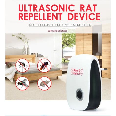 Pest Reject ультразвуковой отпугиватель тараканов, грызунов и насекомых!
