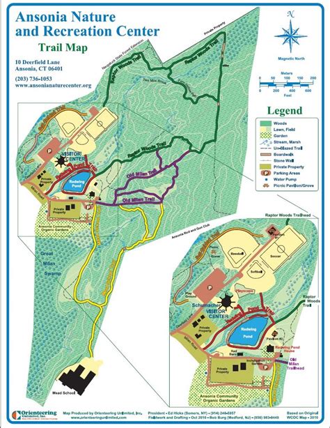 Trail Map – Ansonia Nature Center