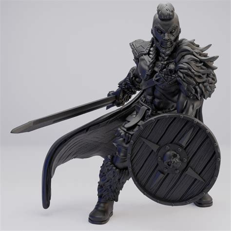 Hot Goblin 英雄ベルギル 蛮族戦士フィギュア ホットゴブリン