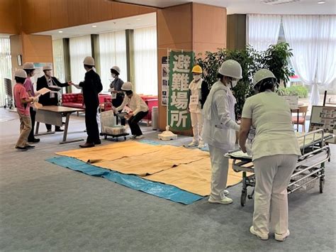 防災訓練を実施しました。 トピックス 松戸ニッセイエデンの園