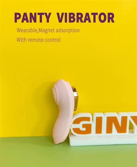 Ginya Wearable Panty Vibrator Remote Controlled Vibrator For Girls