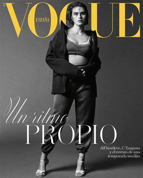 Jill Kortleve protagoniza la portada de febrero de Vogue España Vogue