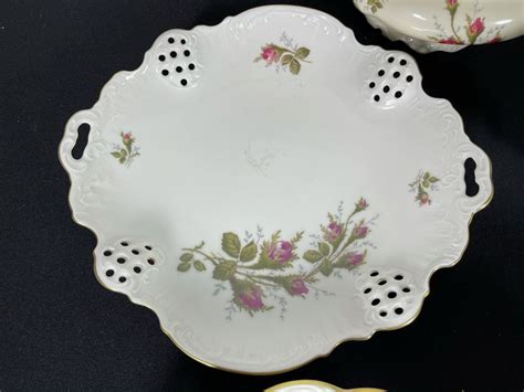 Just Added Large German Rosenthal China Set Pompadour Classic Rose