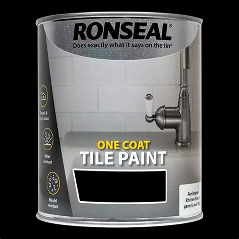 Ronseal One Coat Tile Paint - Wood Finishes Direct