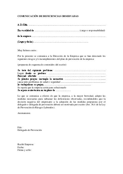 Carta De Solicitud De Cambio De Puesto De Trabajo En La Misma Empresa