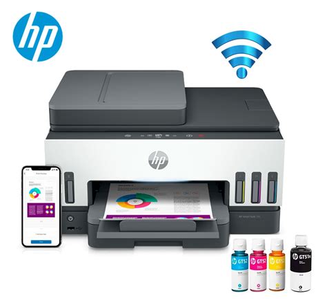 Ripley Impresora Hp Smart Tank Multifuncional Wifi Ethernet Wf A