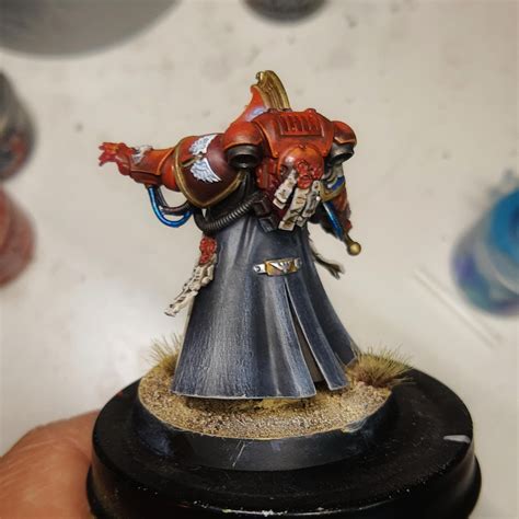 Wip Blood Angels Librarian Almost Finished Candc Welcome Rwarhammer40k