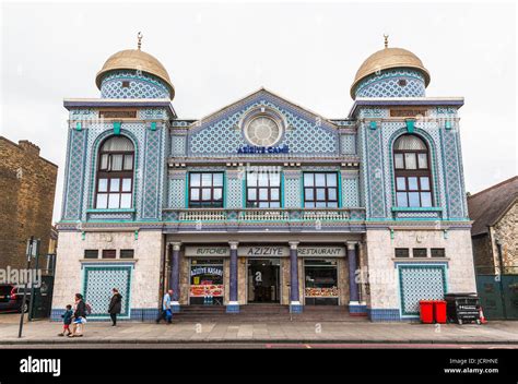 Aziziye Mosque Front Stoke Newington London England Uk Stock Photo