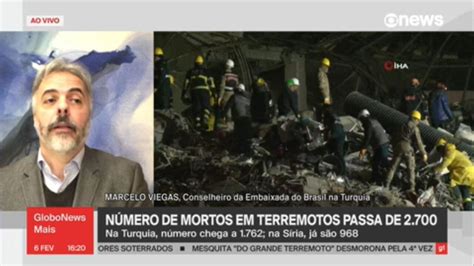 Brasileiros Desabrigados Na Turquia GloboNews Mais G1