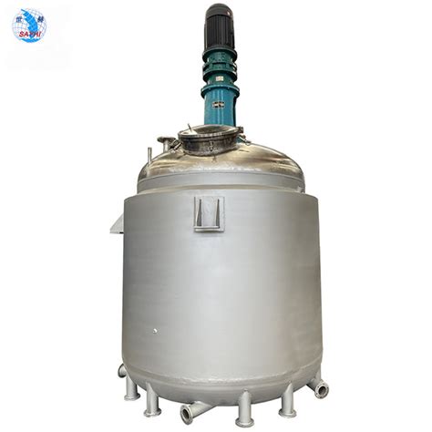 5000L Unsaturated Polyester Resin Reactor Jacketed Heating Stirred