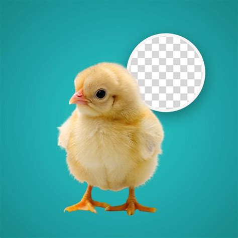 Pollo Lindo En Estilo De Dibujos Animados Plano Archivo Psd Premium