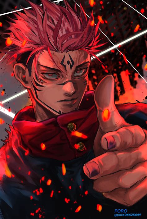 Sukuna Ryomen Jujutsu Kaisen Fanart Artofit